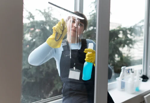 Nettoyage de vitres intérieures et extérieures à Rédené